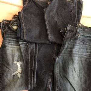 Like new express jean bundle